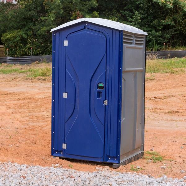 short-term porta potty rentals normally require a minimum rental period of one day